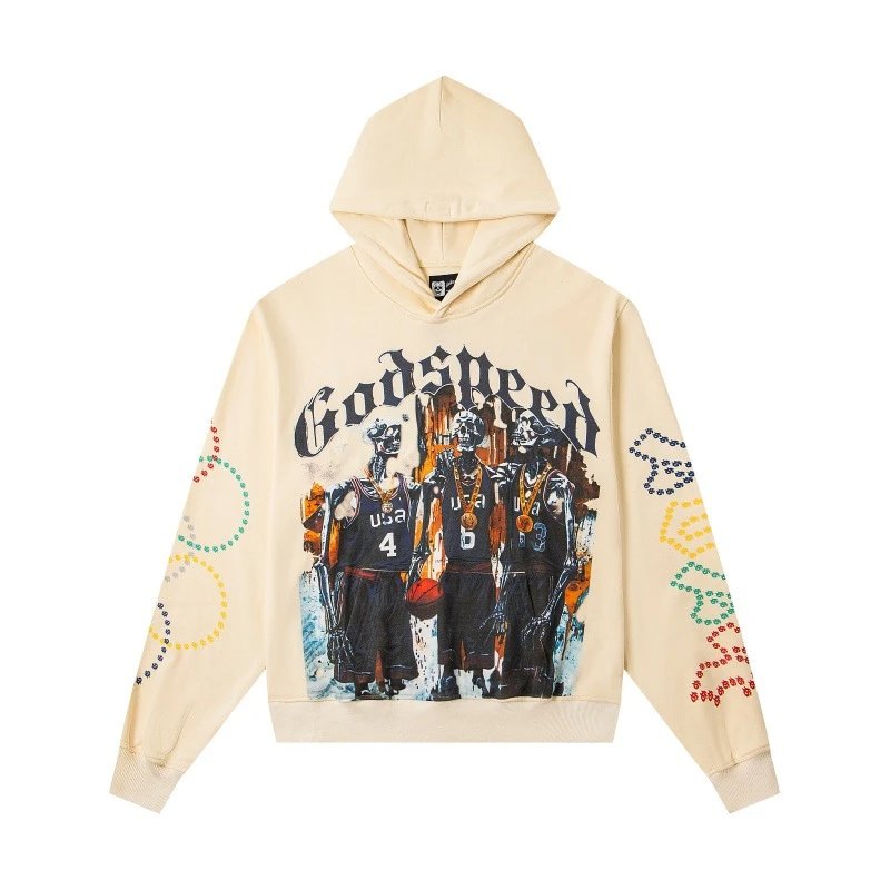 Godspeed Beige Hoodi