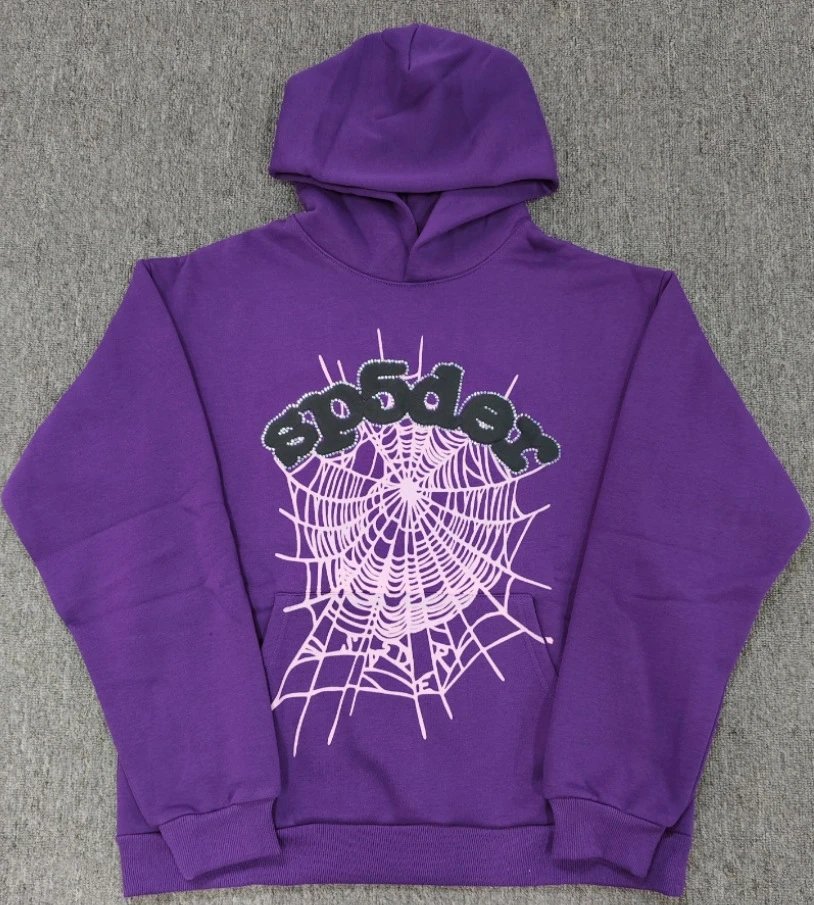 Spider Purple Hoodie