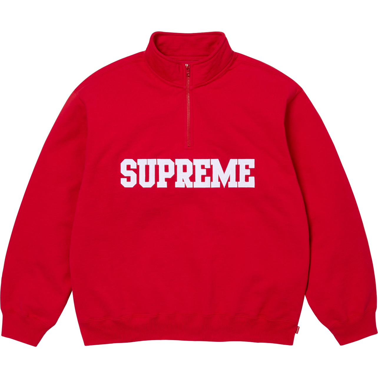 Supreme Red Half-Zip