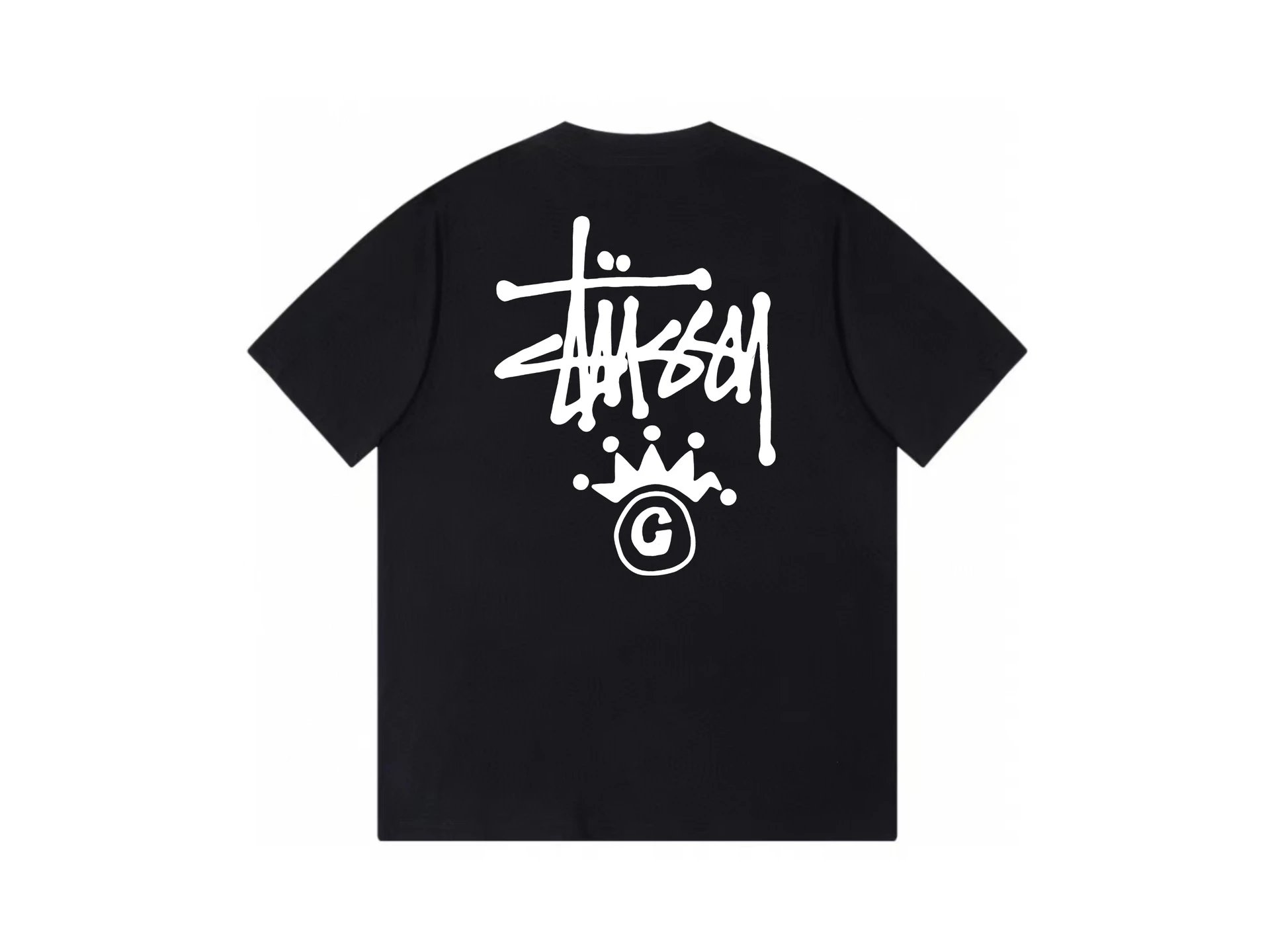 Stussy Crown Black T