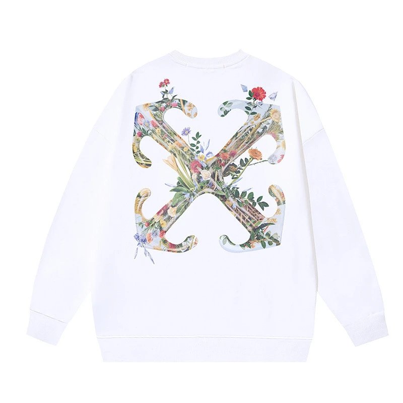Off-White Floral Whi