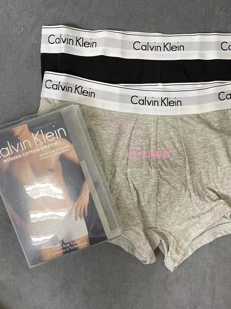Calvin Klein Modern Cotton Stretch White Low Rise Trunks