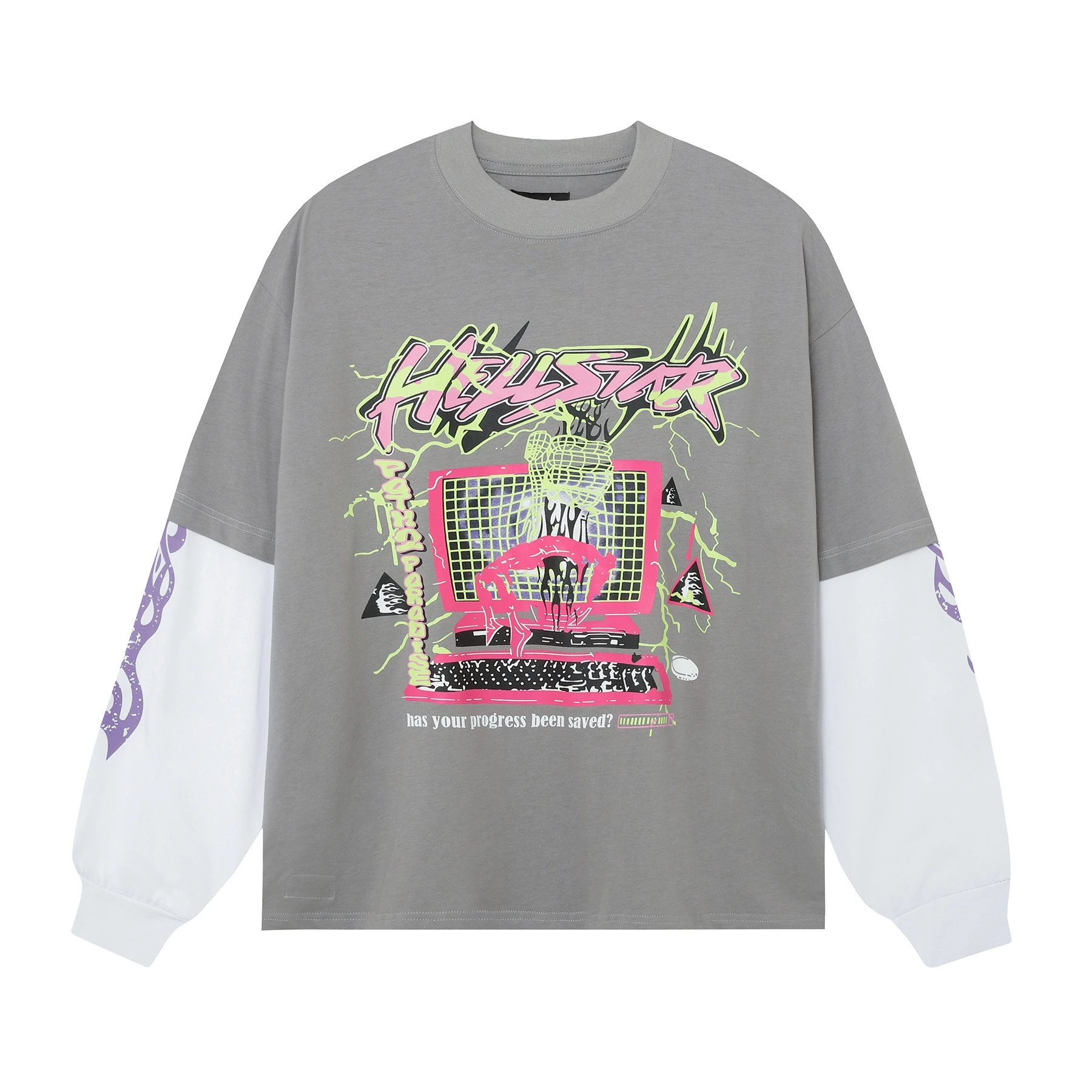 Hellstar Gray T-Shir