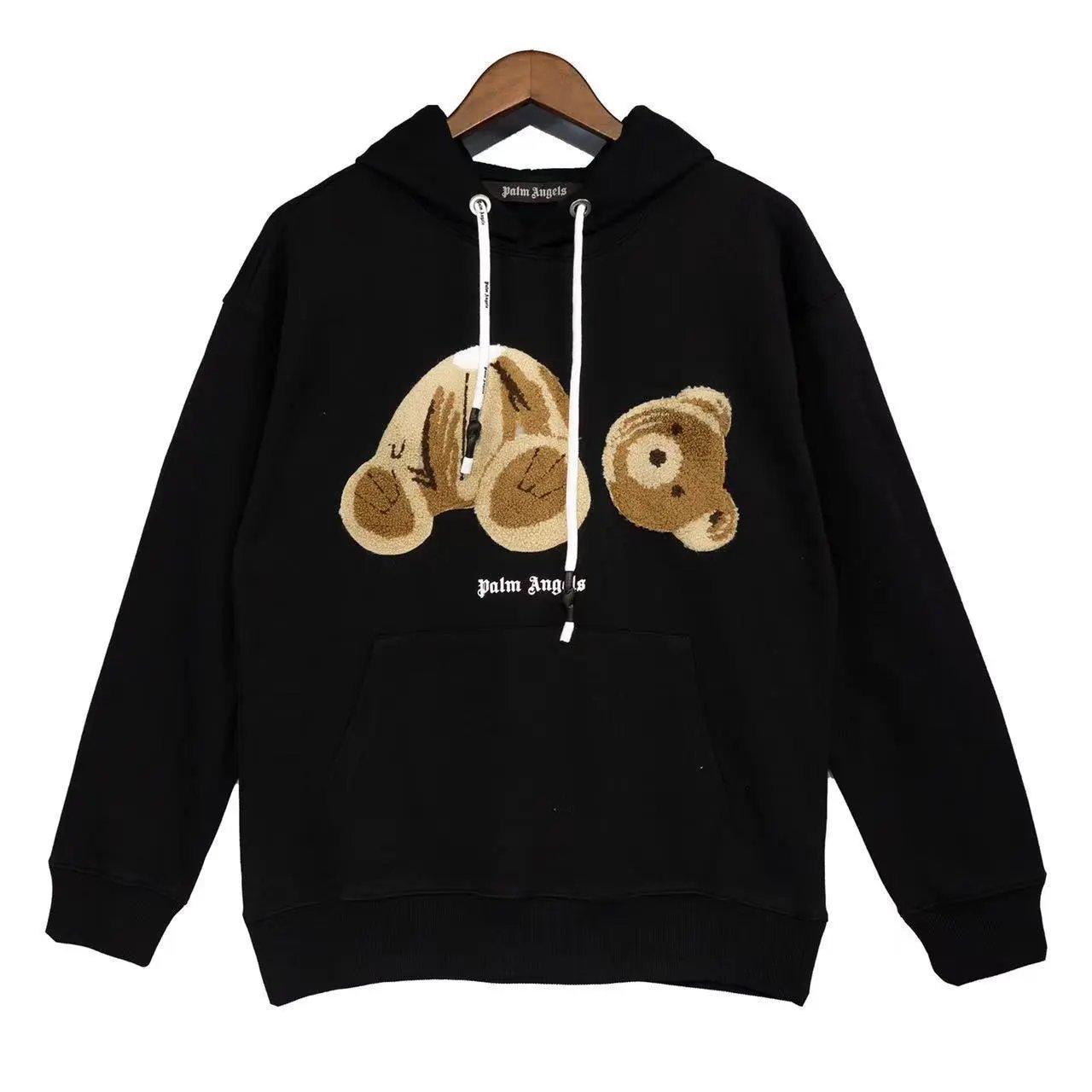 Palm Angels Bear Black Hoodie