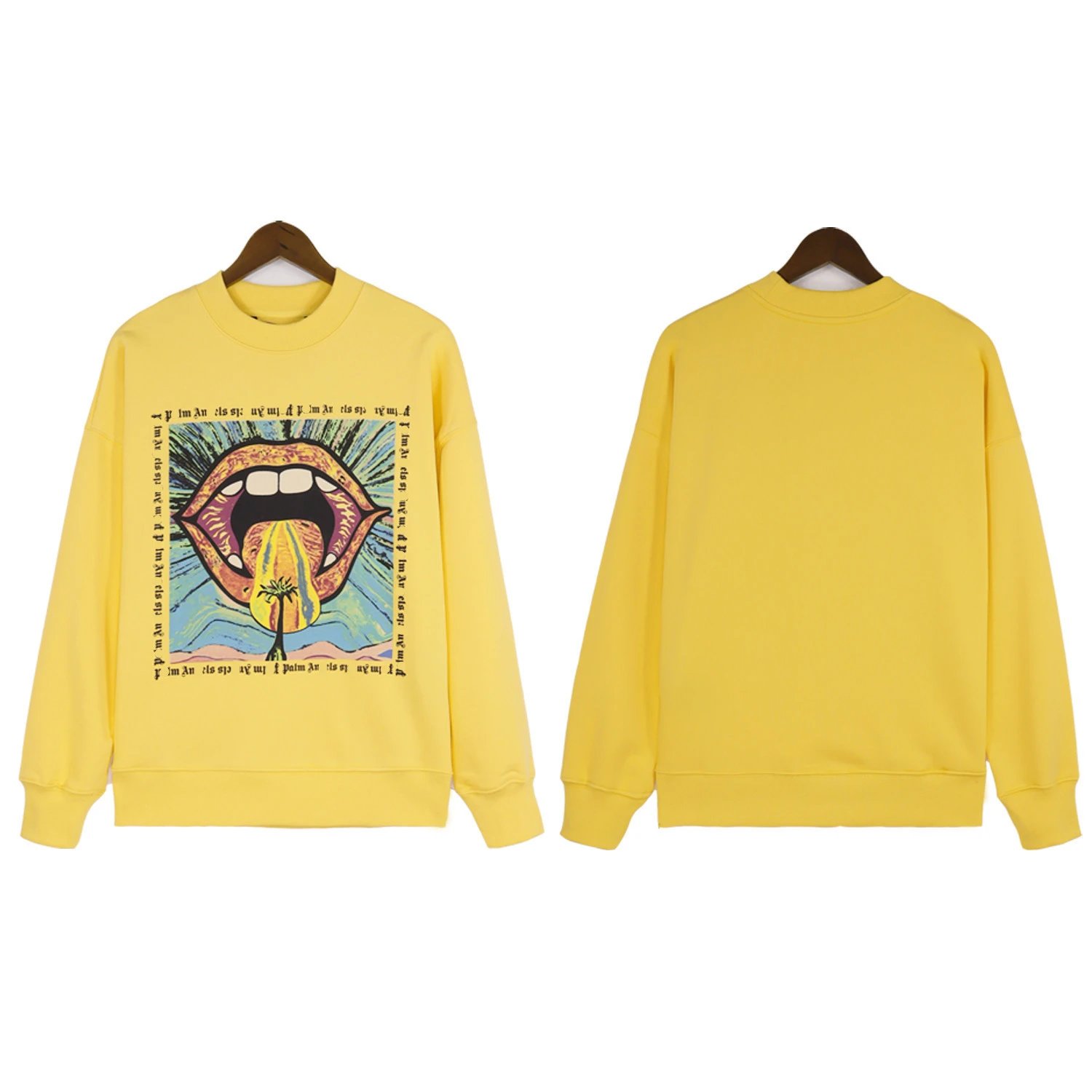 Yeezy Tongue Yellow 