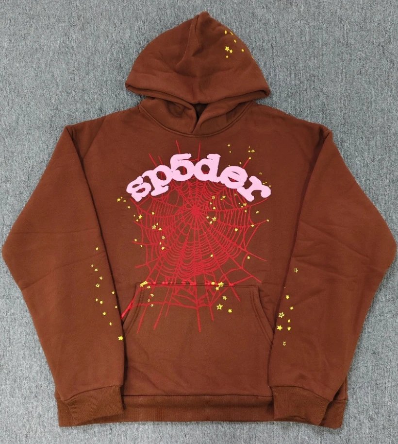 Spider Brown Hoodie