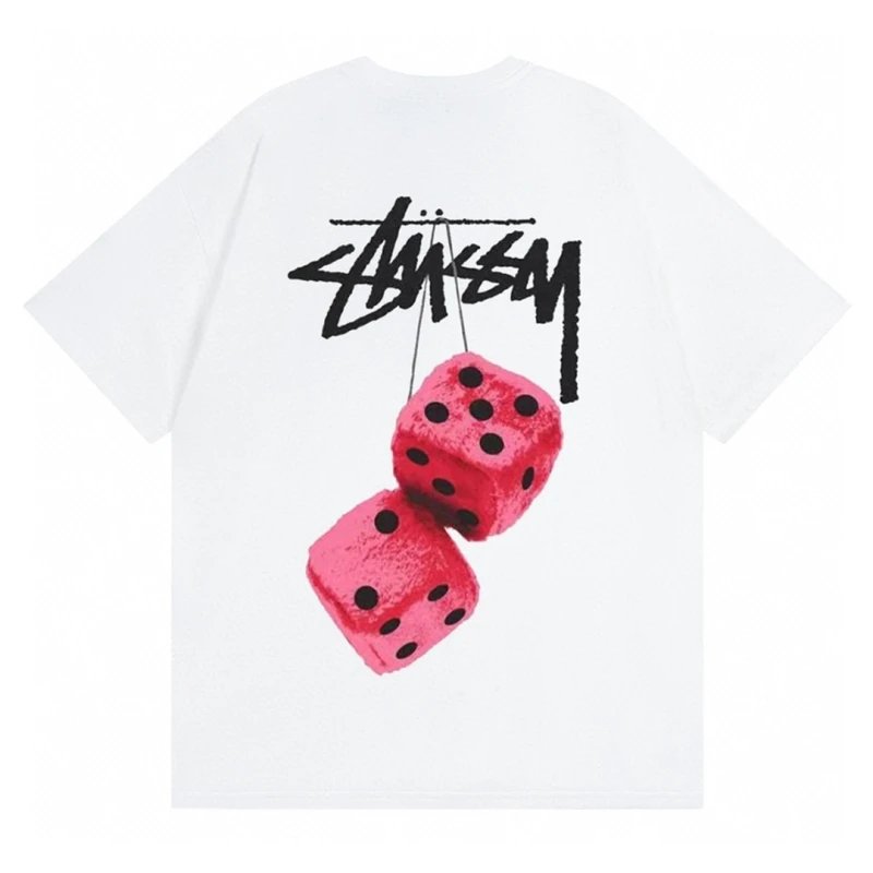 Stussy White Dice Gr