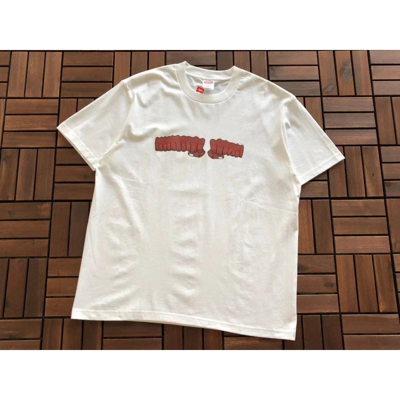 Supreme Fist White T