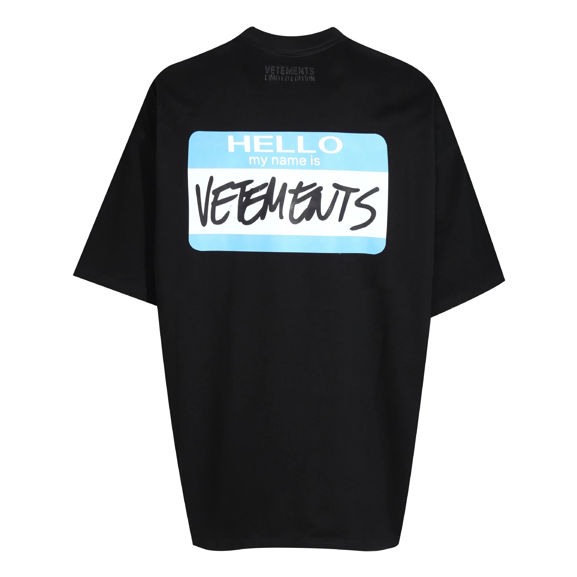 Vetements Black T-Sh
