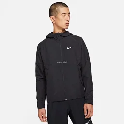 thumbnail for Ni*ke men's running sports training breathable quick-drying sunscreen light jacket hooded jacket