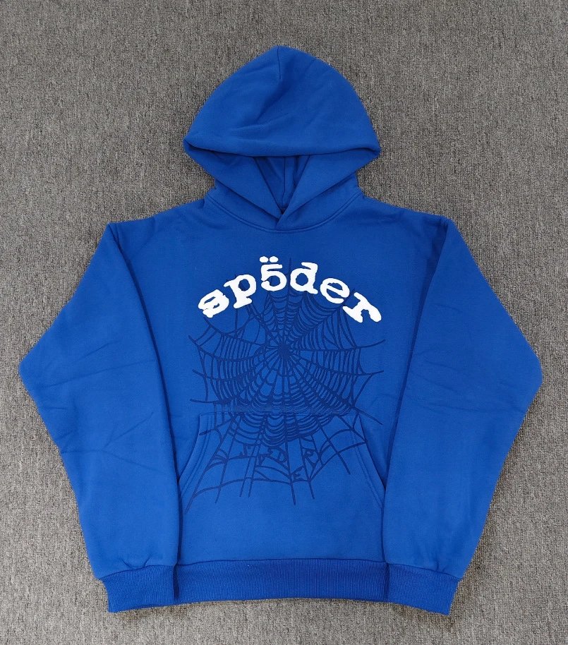 Spider Blue Hoodie
