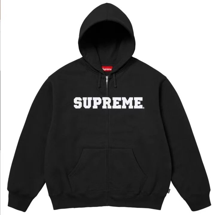Supreme Black Hoodie