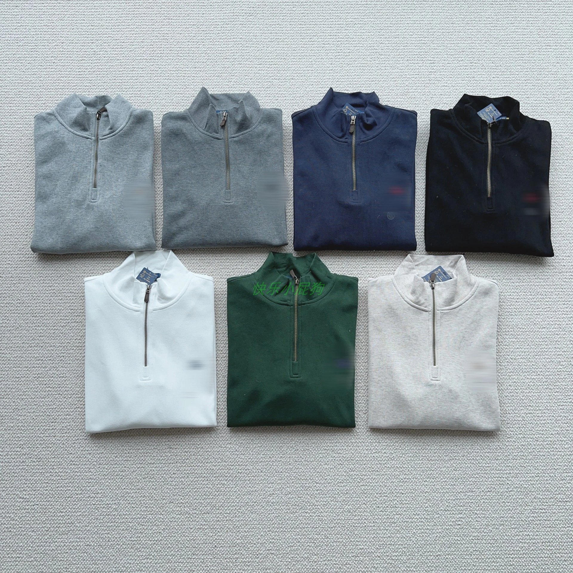 Ralph Lauren half-zip knit sweatshirt