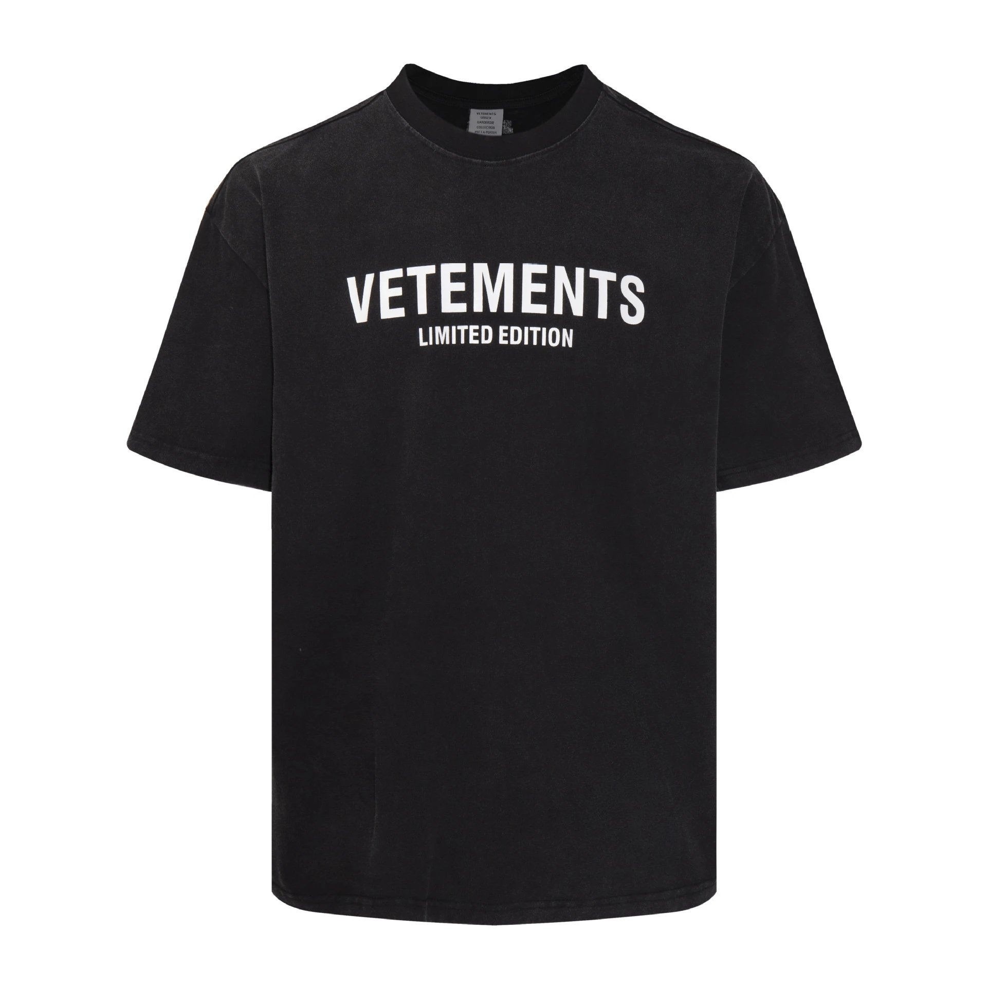 Vetements Black T-Sh