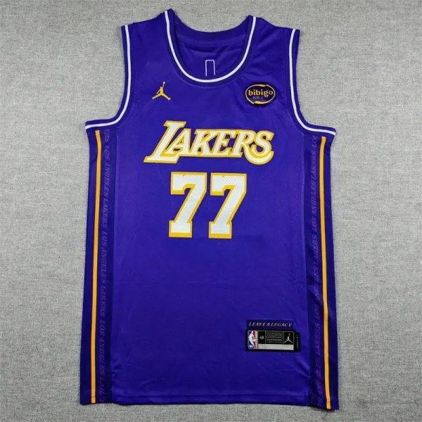 Air Jordan x Los Angeles Lakers City Edition Jersey Purple - 1