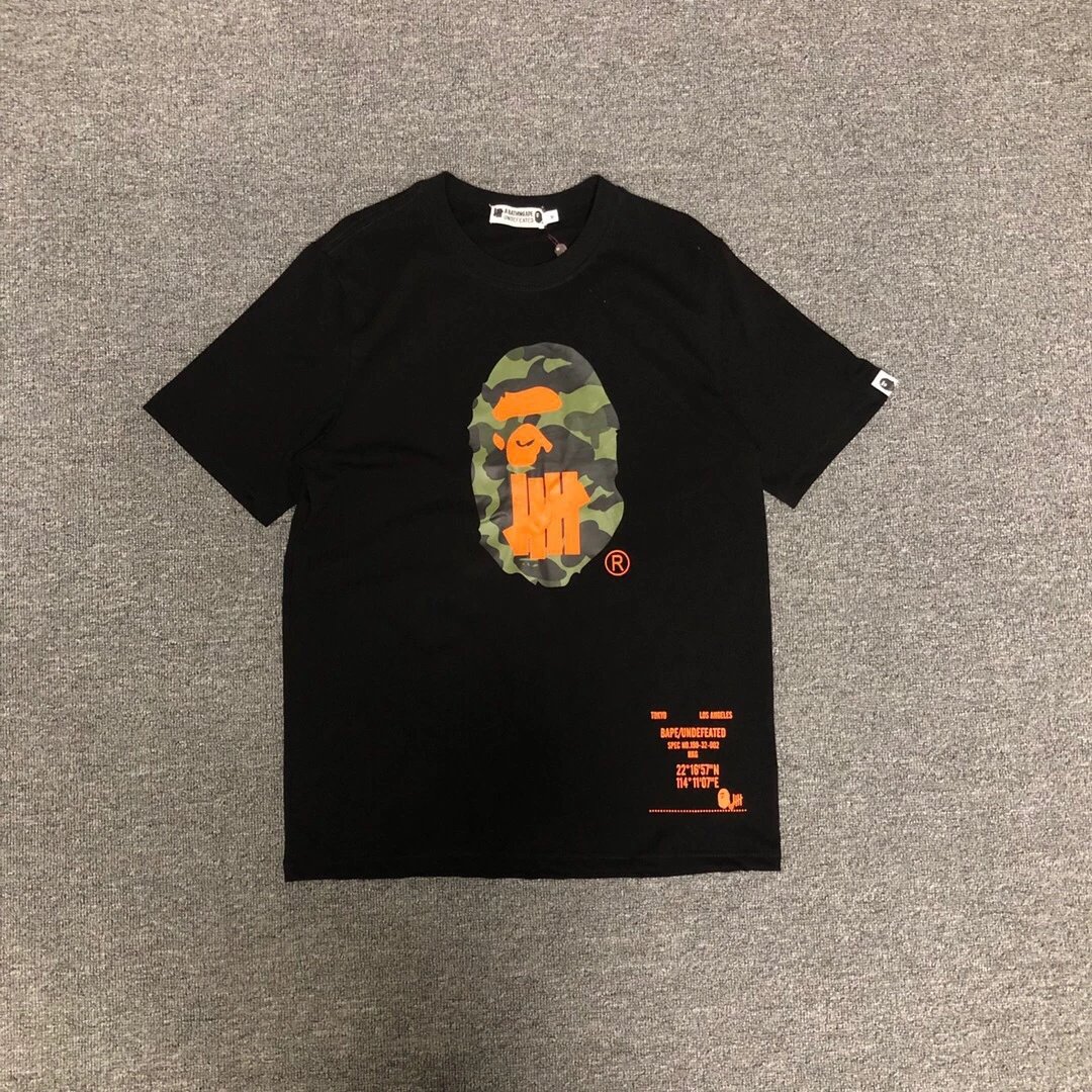 A BATHING APE Black T-Shirt
