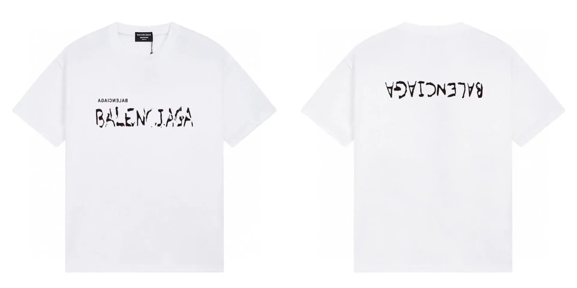 Balenciaga White T-S