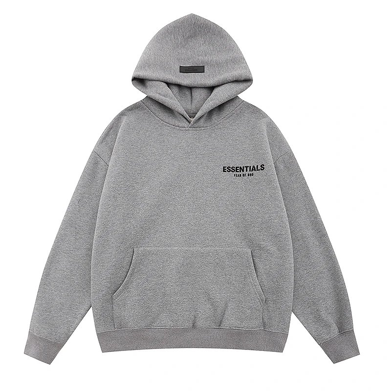 Essentials Hooded Sweatshirt Flocking Print photo 4