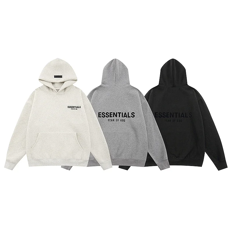 Fear of God Essentials Black Hoodie