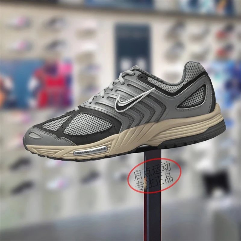 Nike P-6000 Grey Mesh Running Sneakers
