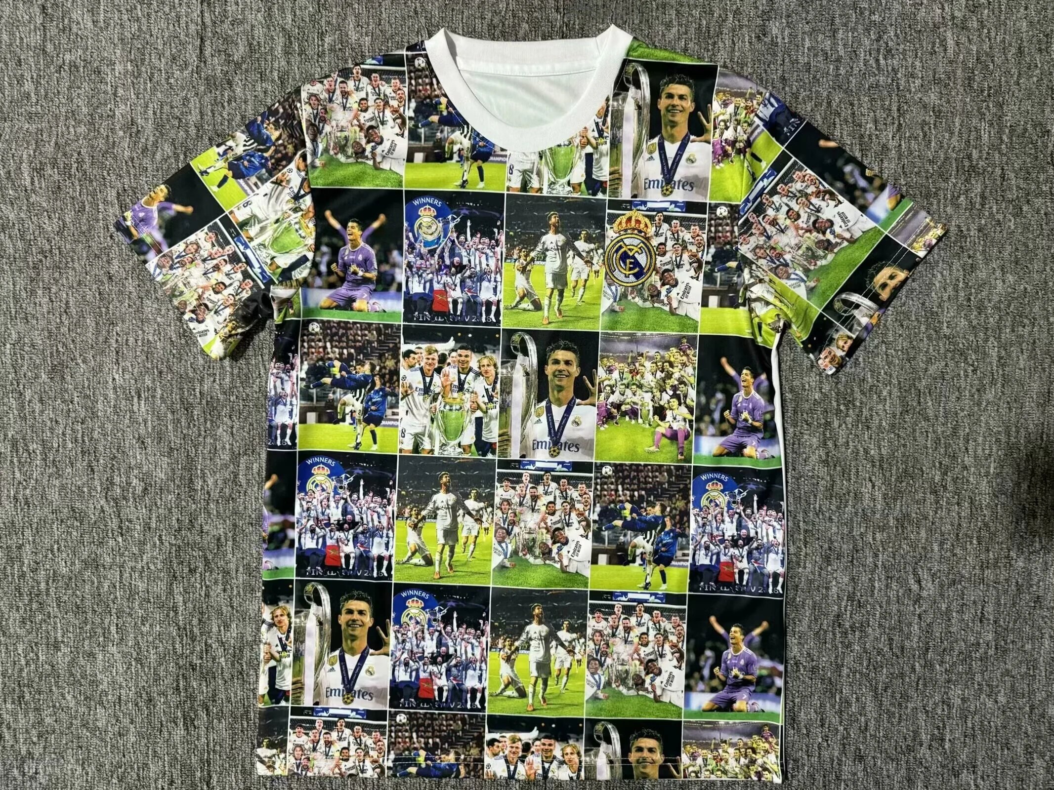 Nike Ronaldo White Jersey