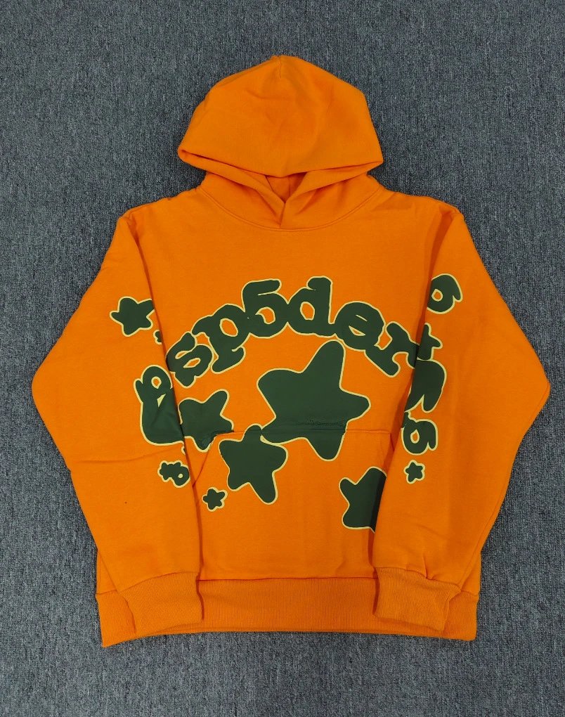 Spider Hoodie Orange