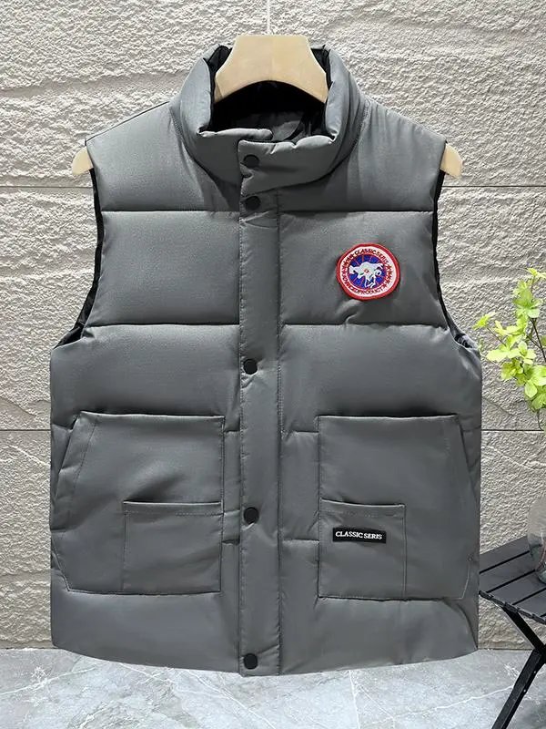 Canada Goose Classic Series Off White Puffer Vest