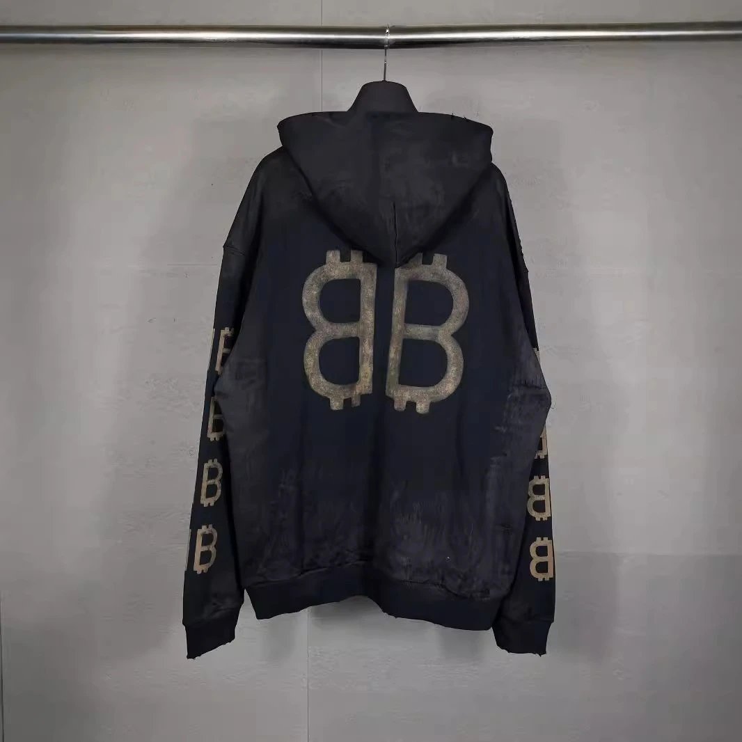 Bitcoin Black Hoodie