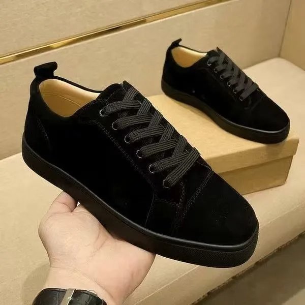 Christian Louboutin Embroidered Lace-Up Casual Sneaker photo 3