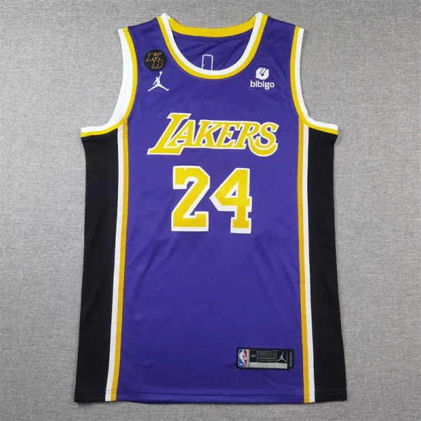 Air Jordan x Los Angeles Lakers Kobe Bryant 24 Icon Edition Jersey - 1