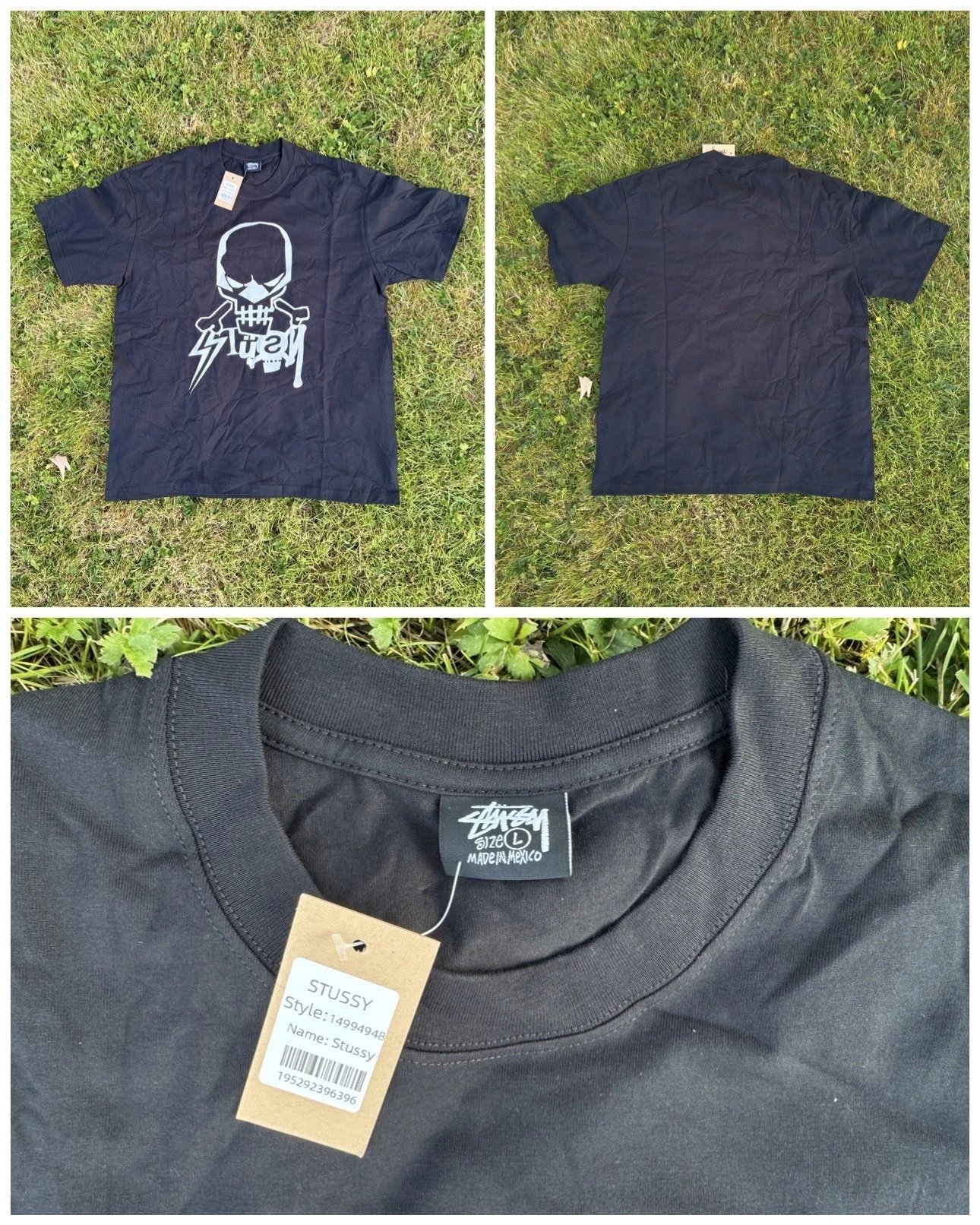 Stussy Black T-Shirt