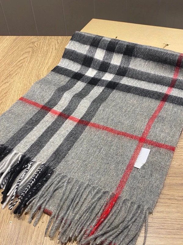 Burberry Grey Scarf