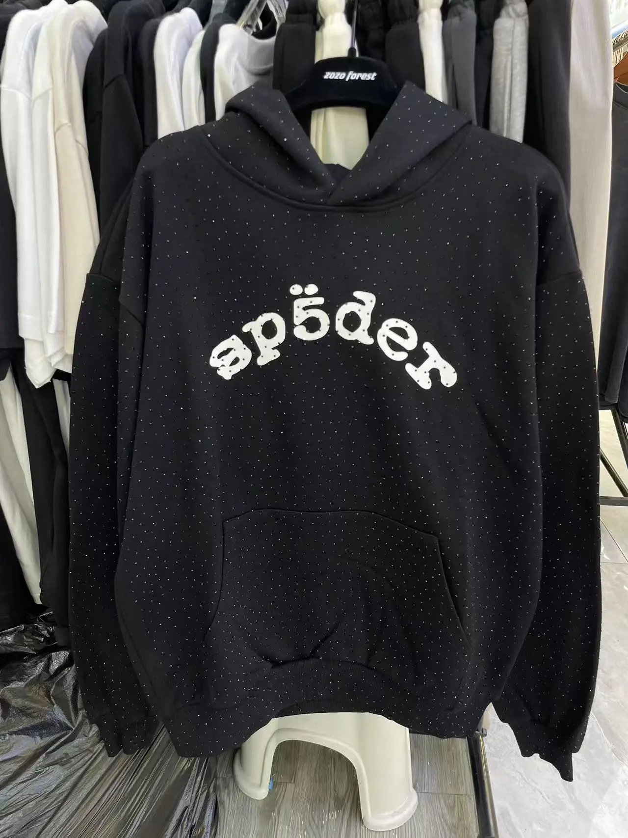 Spider Black Hoodie