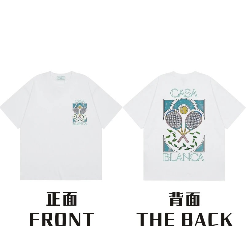 Casablanca Black Short-Sleeve T-Shirt photo 2