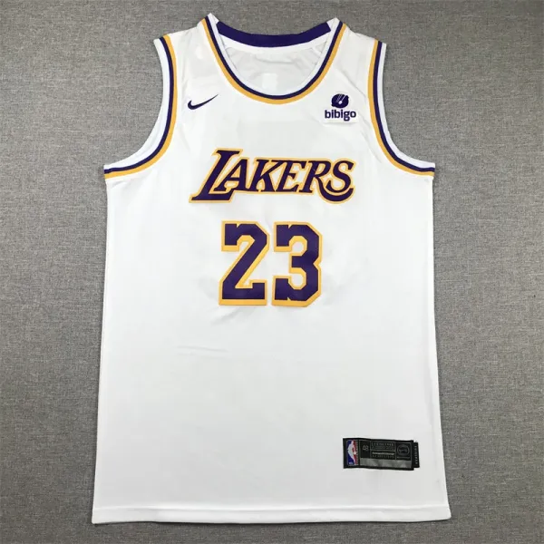 Nike NBA Los Angeles Lakers LeBron James #23 Association Edition Jersey - 1