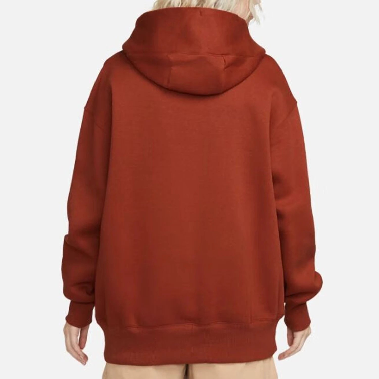 Nike Sportswear Essential Red Hooded Sweatshirt