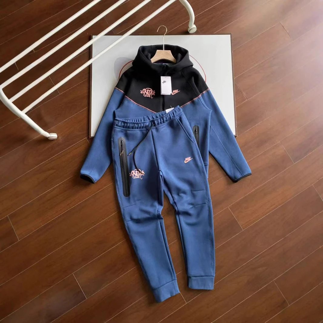 Nike Tech Fleece Blue Pants