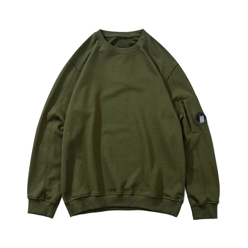C.P. Company Grey Oversized Crewneck Sweatshirt