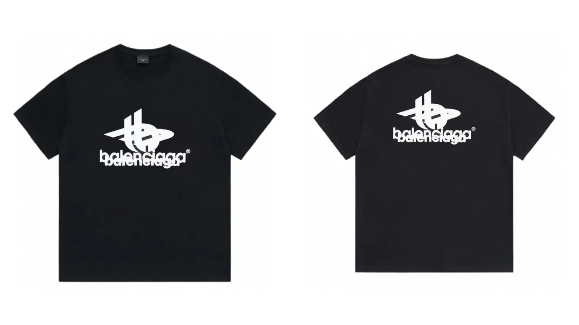 Balenciaga Black T-S