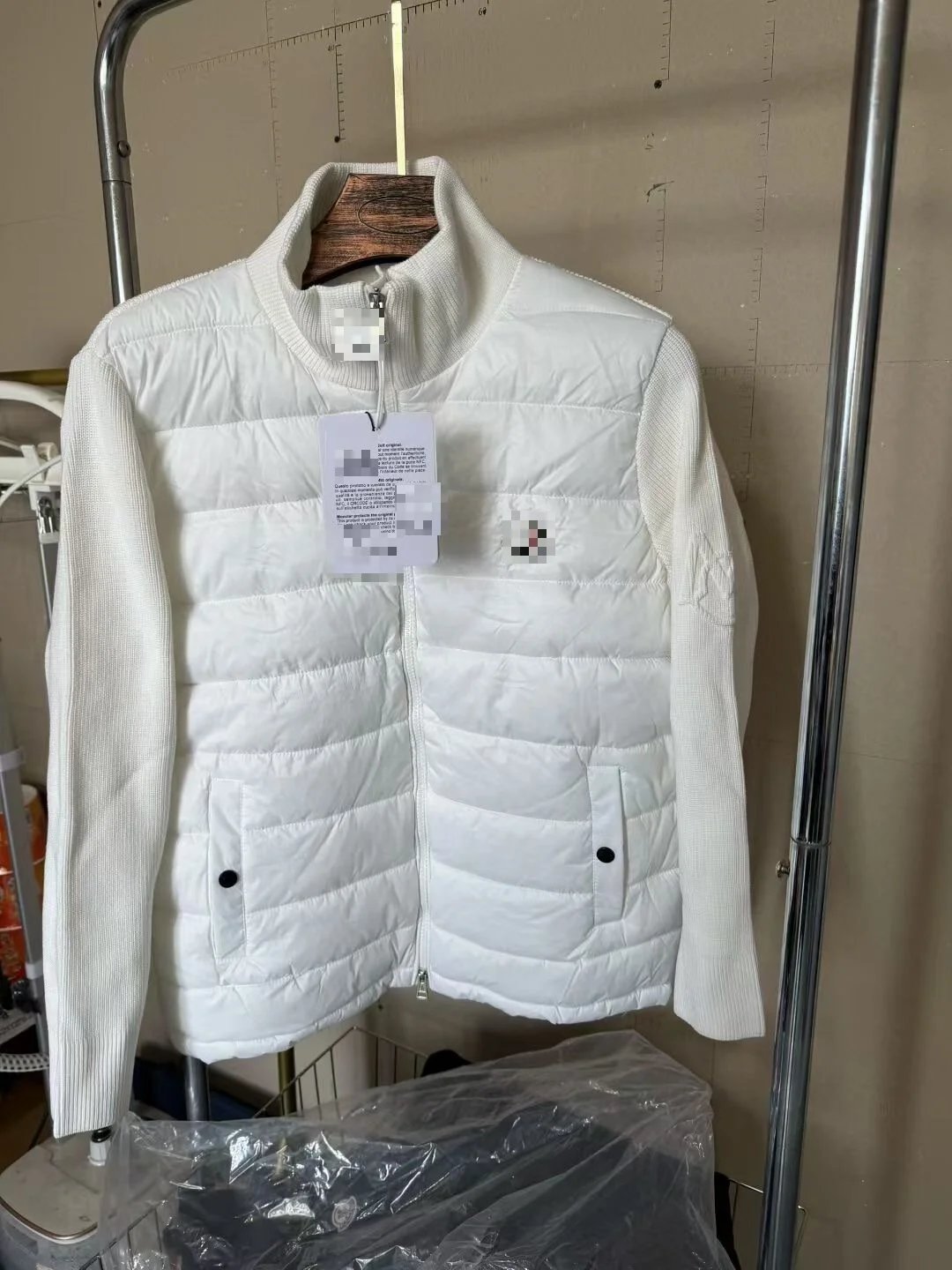 Moncler White Jacket