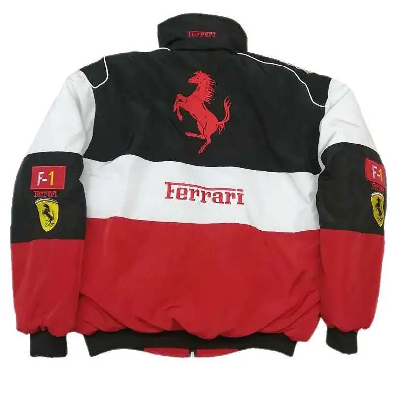 Ferrari Scuderia F1 Black Racing Jacket