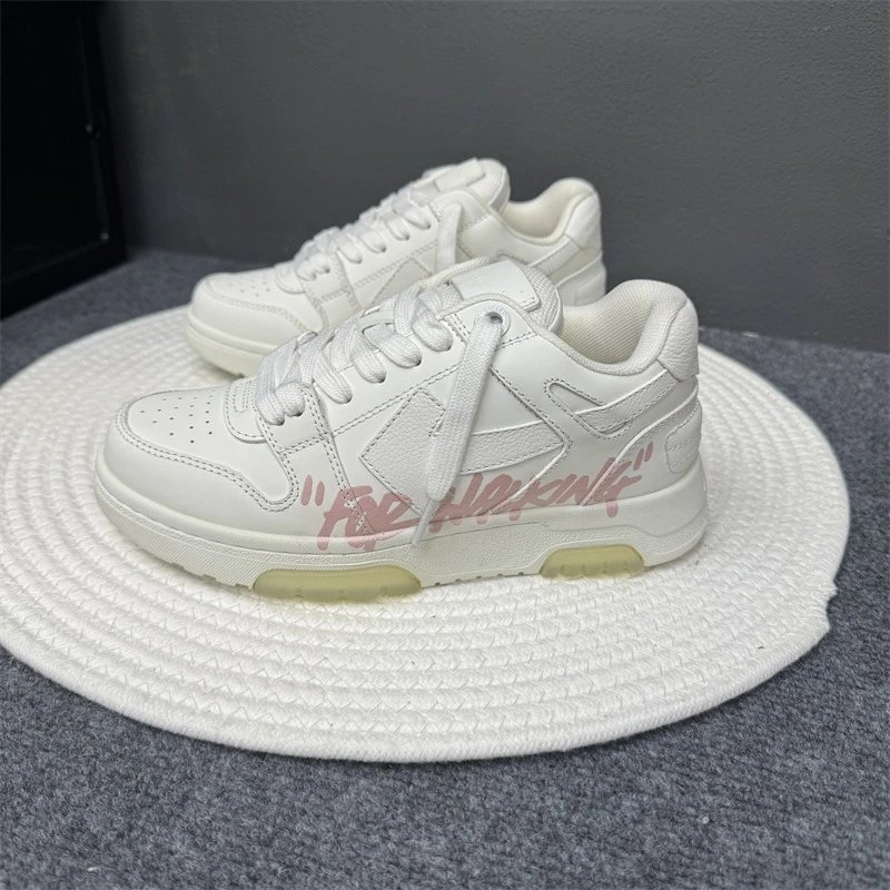 Far From What "For Hexxnik" White Low-Top Sneakers