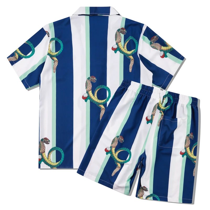 Gucci Blue Striped S