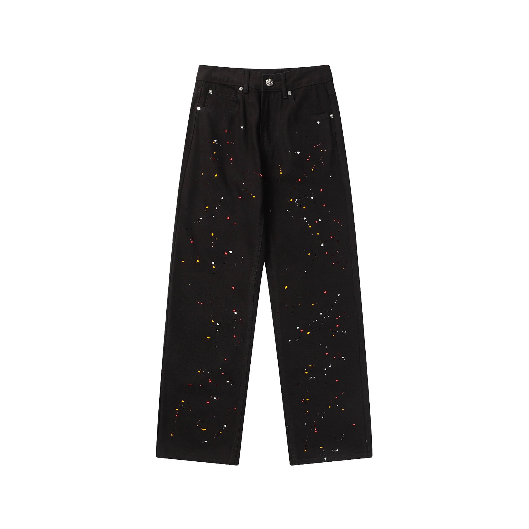 Chrome Hearts Jeans American High Street Leather Cross photo 8
