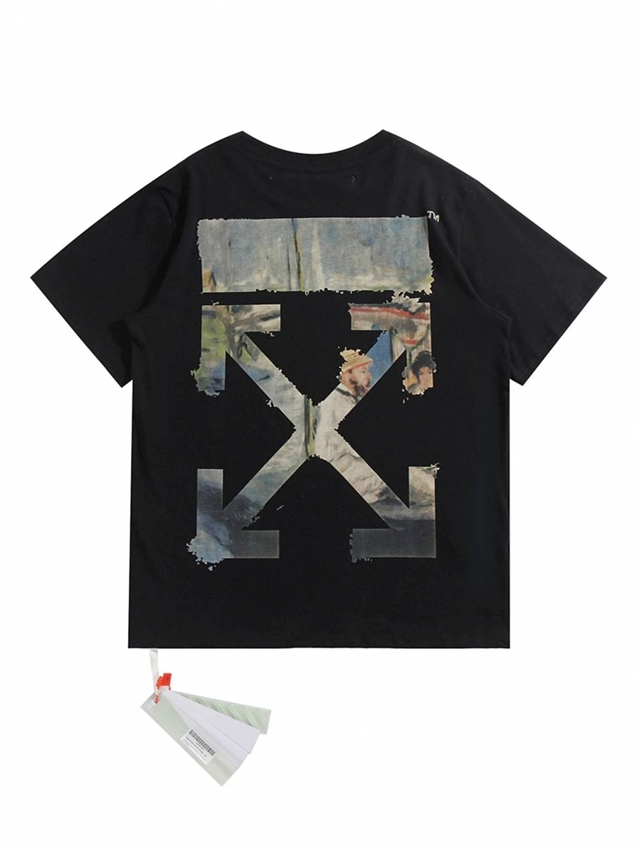 Off-White Arrow Print Black Graphic T-Shirt Collection