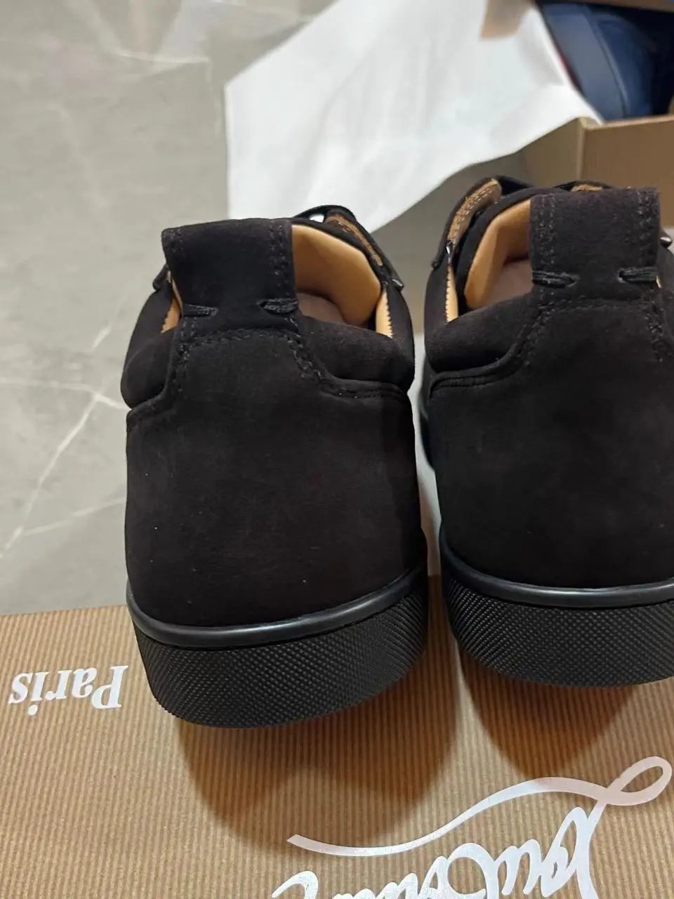 Christian Louboutin Embroidered Lace-Up Casual Sneaker photo 7