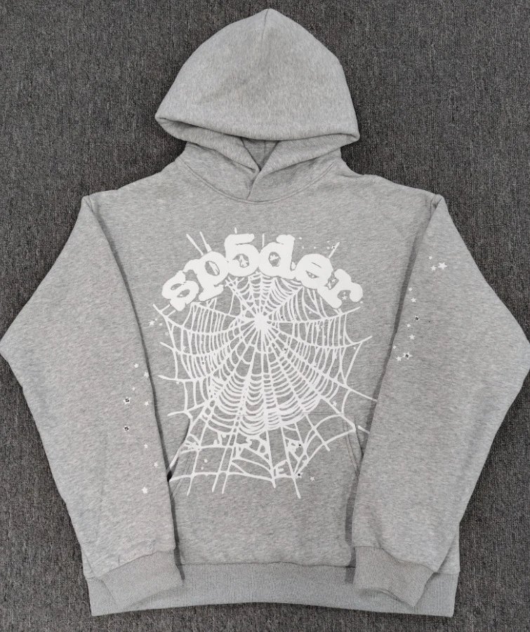 Spider Grey Hoodie