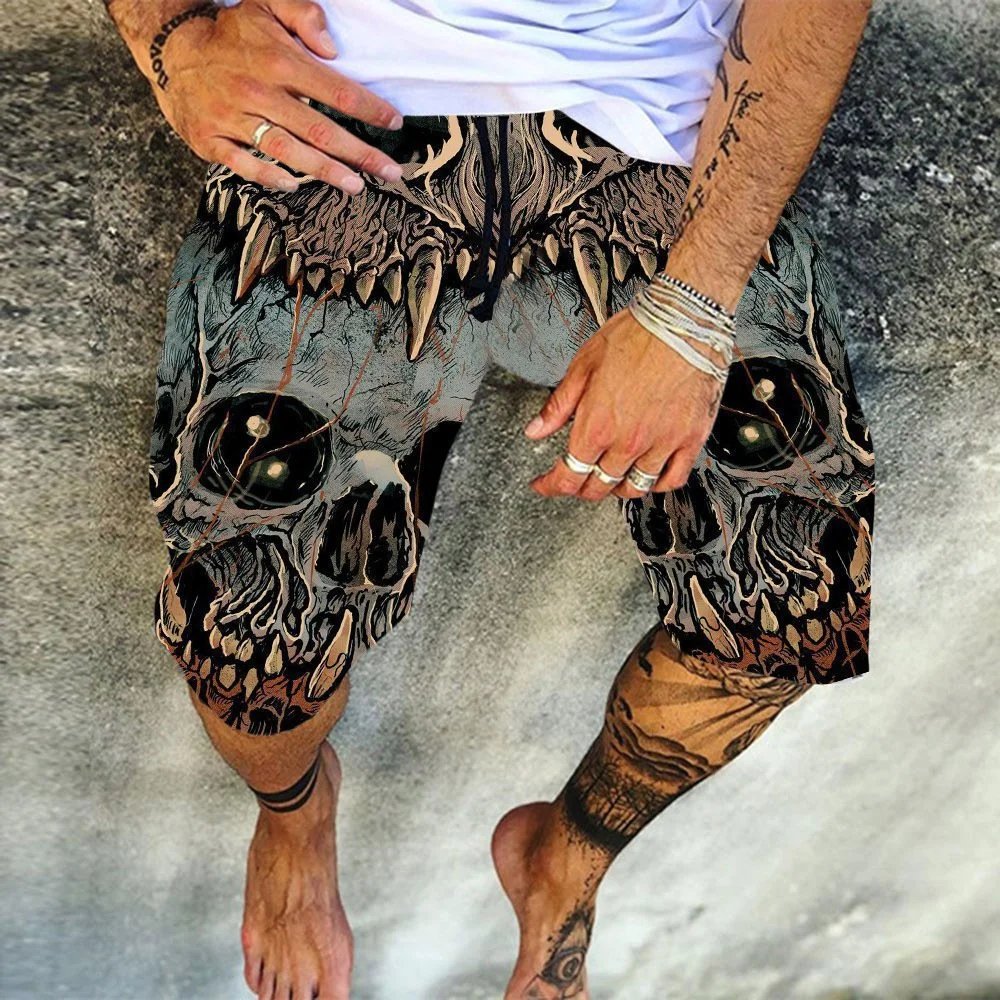 Unisex Skull Print G