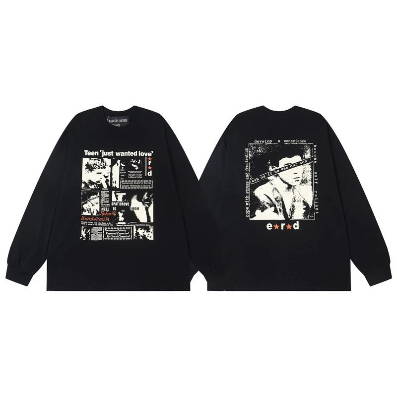 E*R*D Black T-Shirt