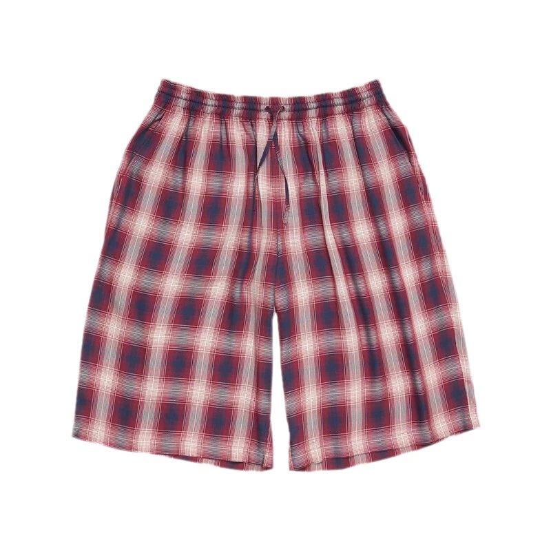 Plaid Red and Blue E